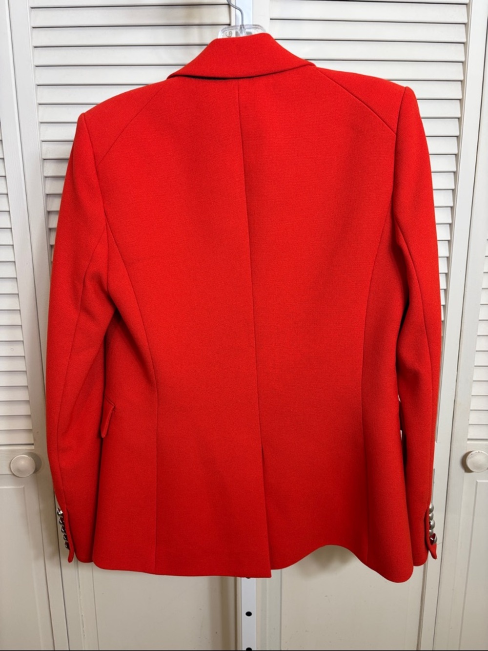 VERONICA BEARD Miller Red Double-Breasted Jacket Size 6 - Picture 9 of 16
